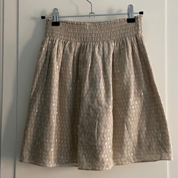 Club Monaco metallic mini skirt - Picture 3 of 6